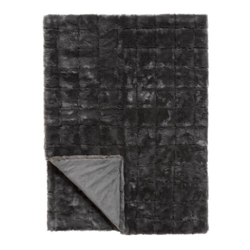 Wohndecke XL Sabel Black - 150x200cm - Sofadecke in Hochwertiger Qualität - Warme Decken bequem und günstig Online kaufen bei HomeMaxX.de