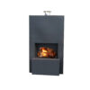 GardenMaxX Gartenkamin Pinacate Black Outdoor-Kamin Feuerstelle