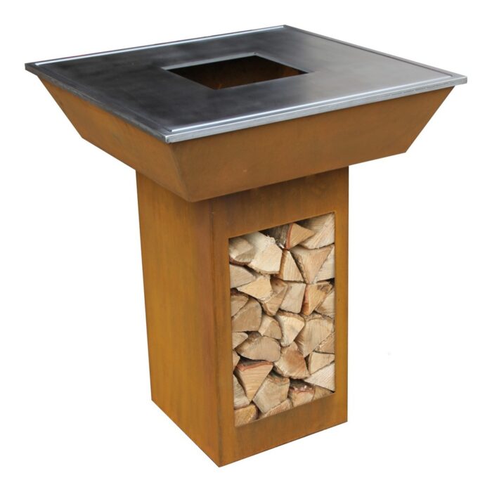 Feuerplatte Grill-Ring – GardenMaxX Grill-Ahome 80 Pro - Cortenstahl